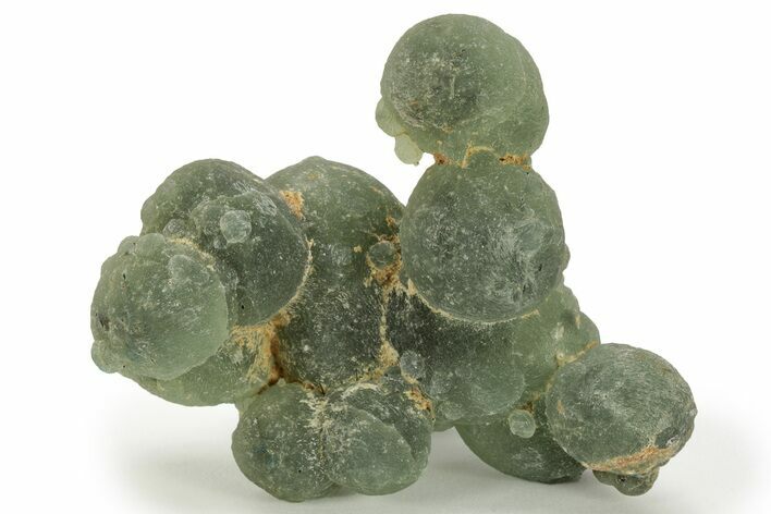 Botryoidal Prehnite and Epidote Inclusions - Mali #220458